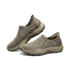 Skechers Men SLIP-INS Shoes RESPECTED EVA Slip-on Casual Canvas