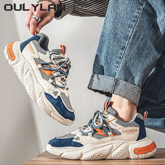 2024 Spring Leisure Versatile Height Increasing Shoes Men's Sneakers