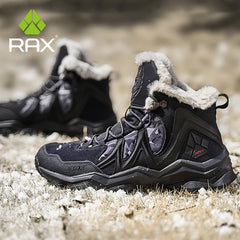 RAX Waterproof Hiking Shoes Men Winter Outdoor Sneakers for Men Snow