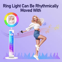 IPad Photo Booth Floor-standing Colorful Support Bluetooth Link To