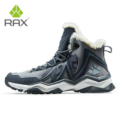 RAX Waterproof Hiking Shoes Men Winter Outdoor Sneakers for Men Snow