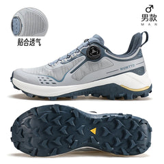 HUMTTO Hiking shoes men outdoor anti slip and breathable lightweight