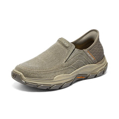 Skechers Men SLIP-INS Shoes RESPECTED EVA Slip-on Casual Canvas