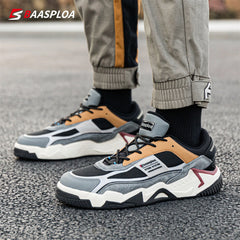 Baasploa Men Casual Sneakers Waterproof Men Shoes Outdoor New Fashion