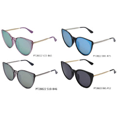 Prato - Women Round Cat Eye Polarized Sunglasses