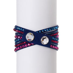 Swarovski 5194200 Slake Dark Blue Alcantara Mixed Colored Crystals