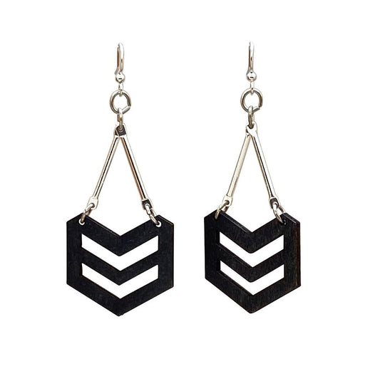 Hanging Chevron Earrings #T031