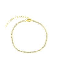 Chloe Tennis Bracelet Canary