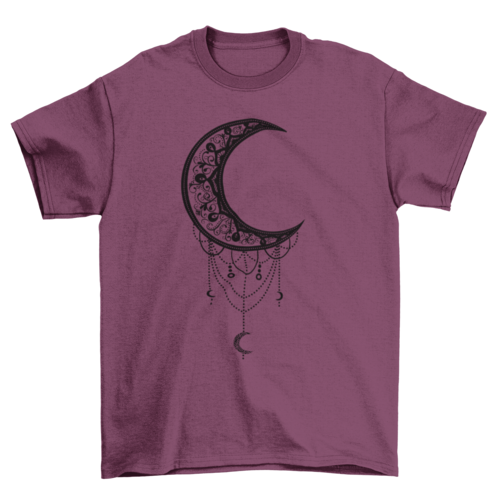 Illustrated moon t-shirt