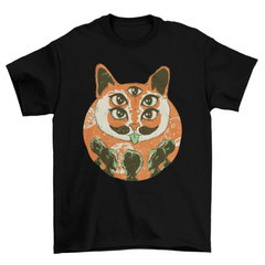 Alien cat t-shirt