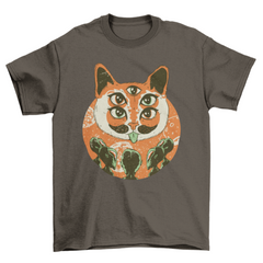 Alien cat t-shirt