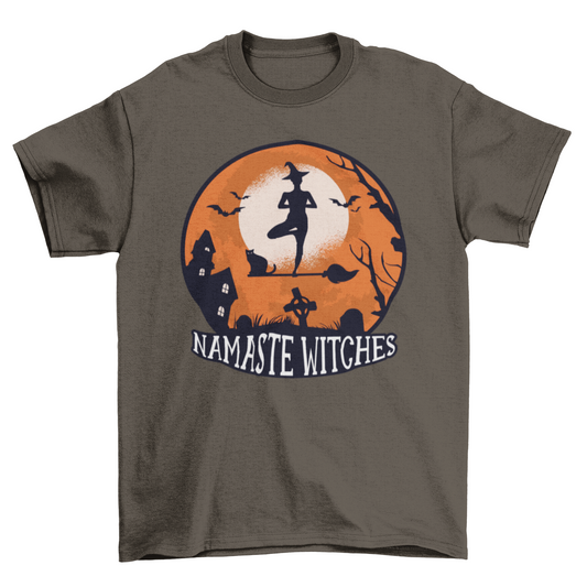 Yoga Halloween Quote T-shirt