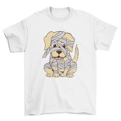 Cute Fashion Wrapped Mummy Bandages dog Puppy Costume Halloween Animal