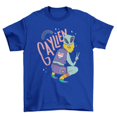 Gay Alien Quote T-shirt Design