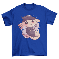 Cute halloween axolotl t-shirt