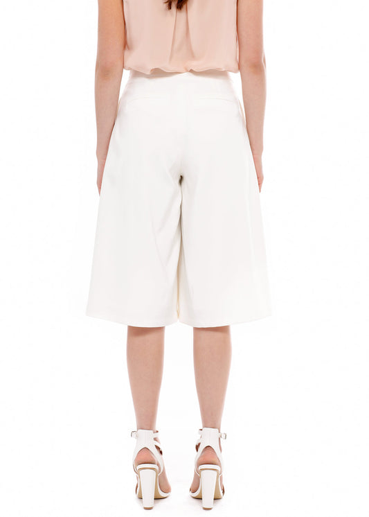 Women's High Rise Overlay Culottes