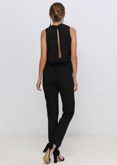 Women's Light Formal Sleeveless V-Neck Jumpsuit