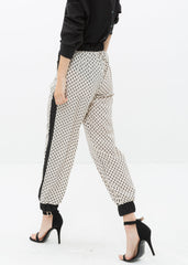 Women's Printed Casual Cuffed Hem Pants