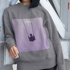 Womens Purple Logo Sweatshirt