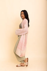 Lounge Around Longline Ombre Cardigan