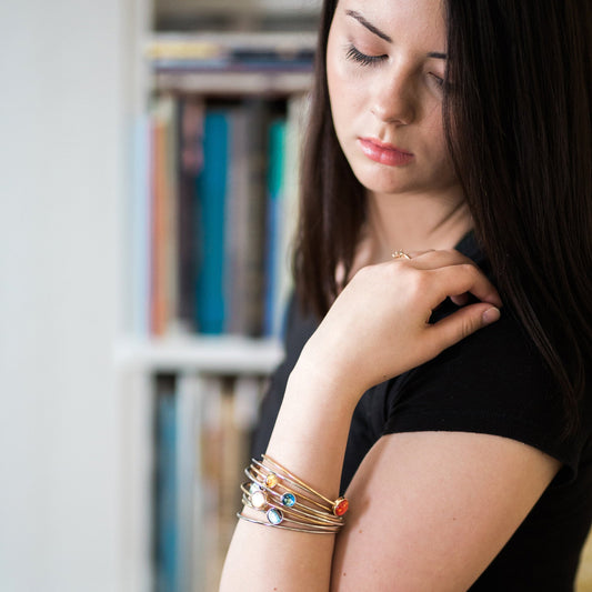 Solar System Stacked Bangle Set