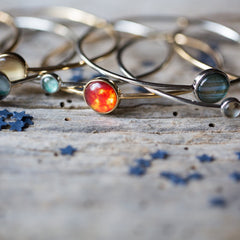 Solar System Stacked Bangle Set