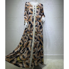 Women Printed Loose Oversized Robe (XXL)