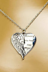 Necklace - A Piece of My Heart Has Wings