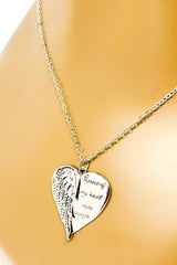 Necklace - A Piece of My Heart Has Wings