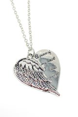 Necklace - A Piece of My Heart Has Wings