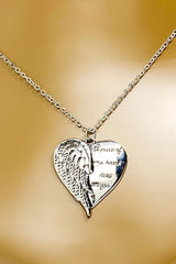 Necklace - A Piece of My Heart Has Wings