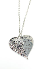 Necklace - A Piece of My Heart Has Wings