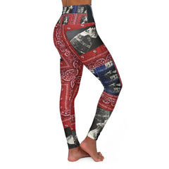 LA/Nefertiti Collab High Waisted Yoga Leggings