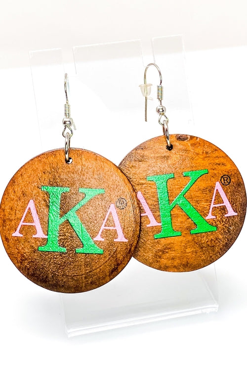 Hoops - AKA Monogrammed Earrings