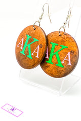 Hoops - AKA Monogrammed Earrings