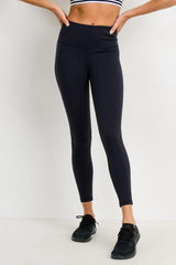 Highwaist Lycra-Blend Essential Leggings