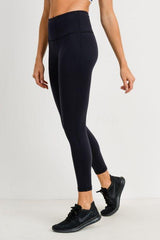 Highwaist Lycra-Blend Essential Leggings