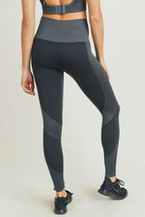 Chevron Track Seamless Highwaist Leggings