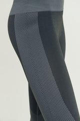 Chevron Track Seamless Highwaist Leggings