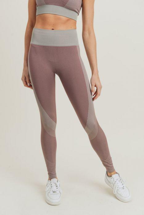 Chevron Track Seamless Highwaist Leggings