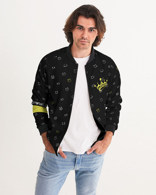 2882Sport™ Fit My Mood Winky Face Men's Bomber Jacket