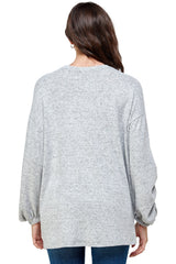 Graphic Print Pullover – Relaxed and Stylish