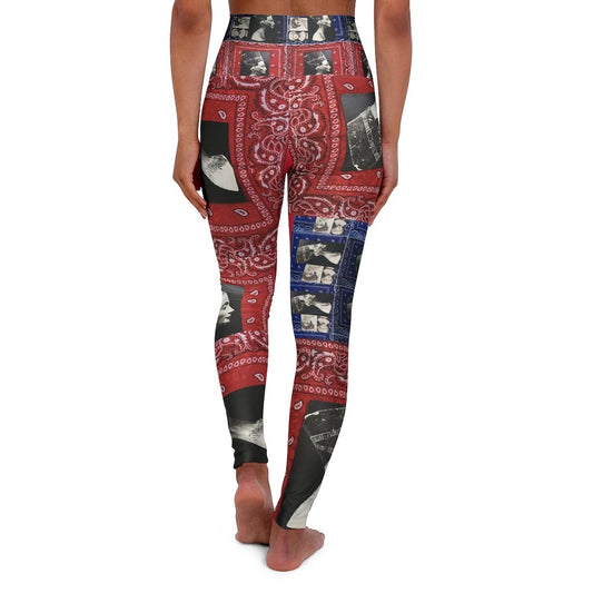 LA/Nefertiti Collab High Waisted Yoga Leggings