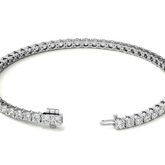 12.00 CTW Lab Grown Diamond Tennis Bracelet in 14kt White/Yellow Gold