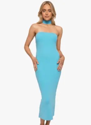 BANDEAU STRAPLESS DRESS