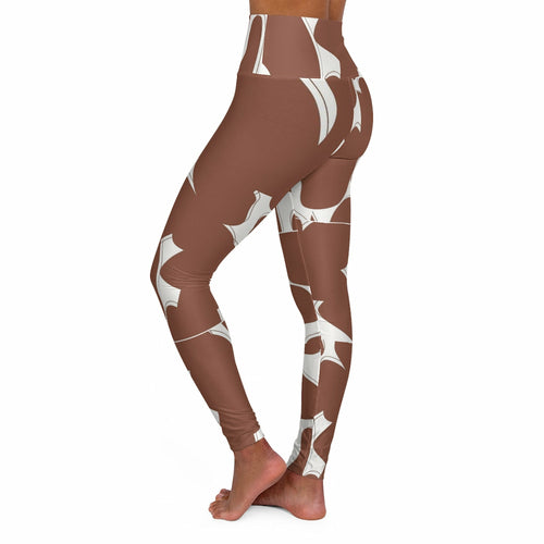 Magnified Animal Print High-Waist Legging