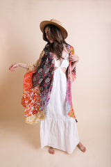 Boho Patchwork Kimono