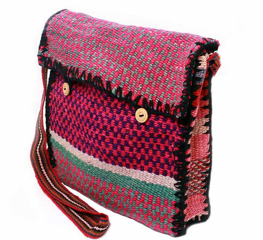 Fuchsia, Messenger style Crossbody Bag