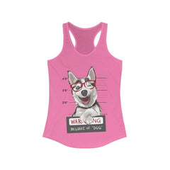 Beware of Dog Racerback Tank Top