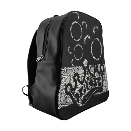 2882Sport™ Fit My Mood: Shocked Face Snakeskin Backpack